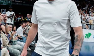 瘦了!东契奇现​场观战老东家皇马 下赛季重回巅峰?