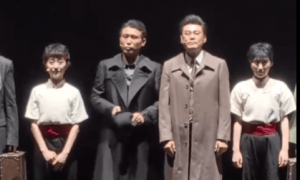 李乃文舞台剧谢幕环节告别朱媛媛：今天是第7天，媛媛走好​